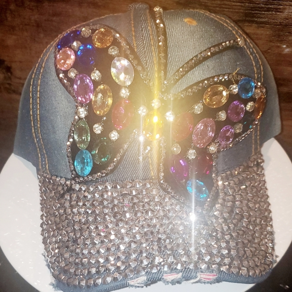 Bling Butterfly Hat